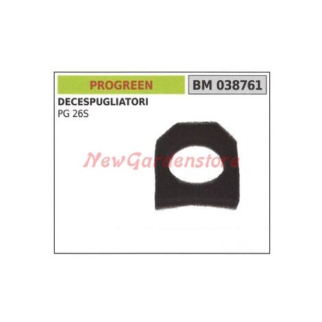 Spugna filtro aria PROGREEN per decespugliatore PG 26S 038761