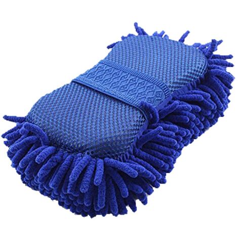 SPUGNA GUANTO 'CURLY' in microfibra
