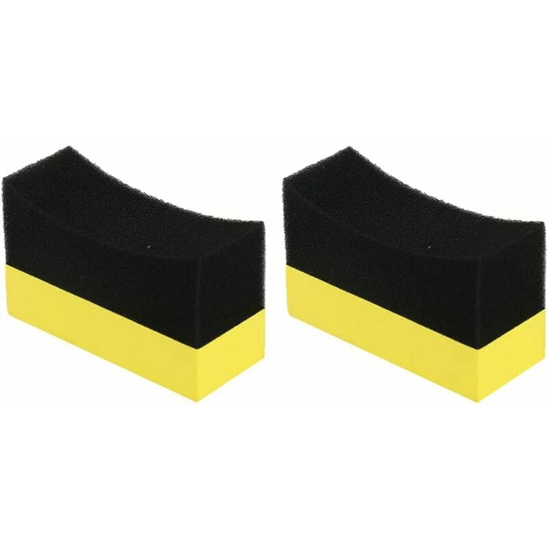 Spugna Guazhuni 2 pezzi (nera e gialla)