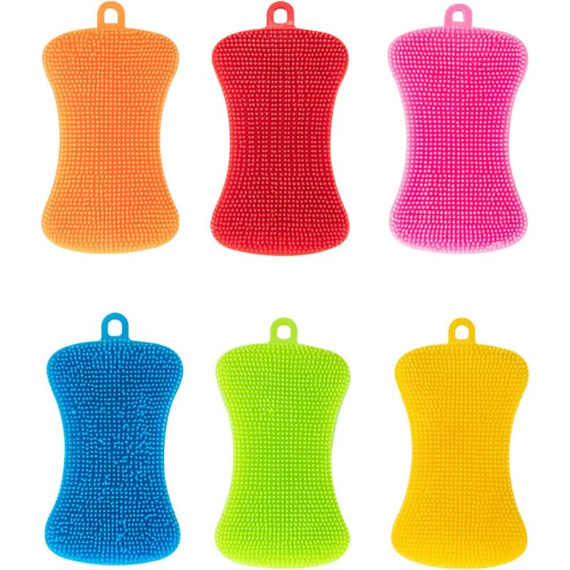 Spugna in silicone per lavare i piatti da cucina