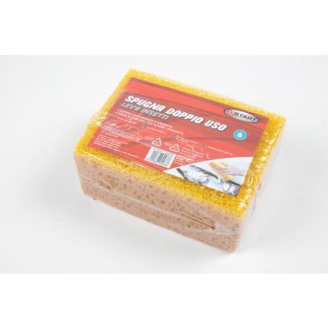 Spugna leva insetti 9,5X15 cm  pulizia e brillantezza auto
