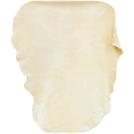 Spugna Panno Vera Pelle di Daino Camoscio Scamosciata Forma Irregolare Misura 30X60cm