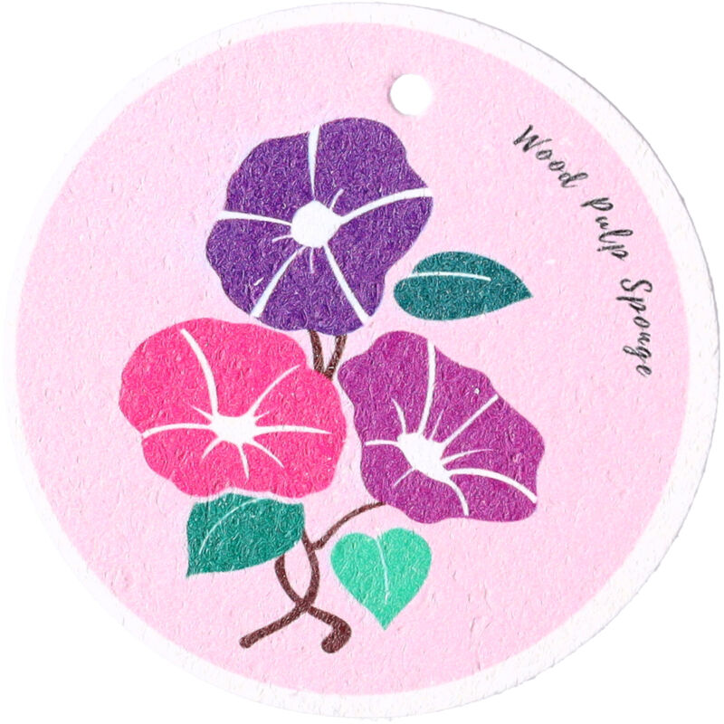 Spugna per piatti naturale - viola