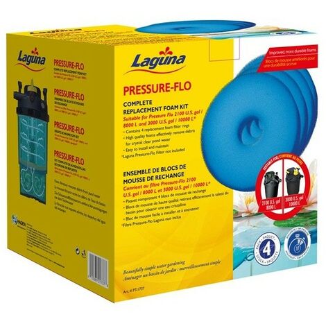 Spugne laguna per pressione flo 10000 4uds