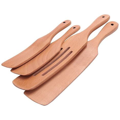Spurtles, Kochutensilien, Holzlöffel zum Kochen, Spatel, Küchenutensilien-Set