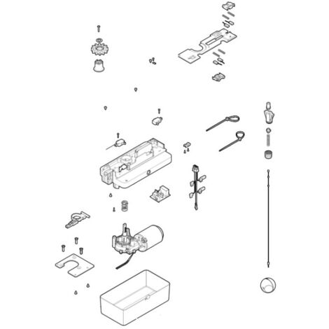Spy800 Trolley Ersatzverpacktes Original-Ersatzteil NICE SPSPY00011