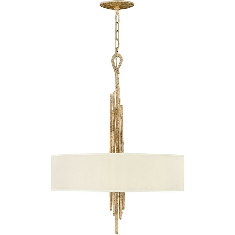 Elstead Spyre - 6 Light Round Ceiling Pendant Gold, E14