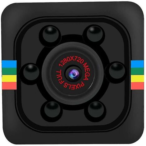 Sq11 Mini-Kamera 1080p Nachtsicht-Sensor Dvr-Kamera Dv (schwarz)