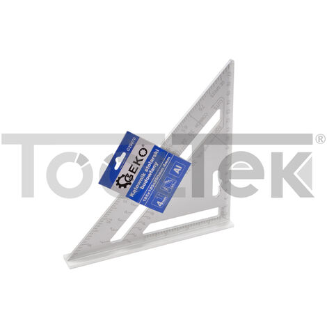 SQUADRA DI ALLUMUINIO PER CARPENTERIA PROFESSIONALE CARPENTIERE GEKO G29070