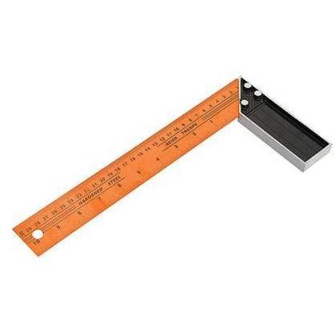 SQUADRA FALEGNAME 5015 WOKIN - ALLUMINIO/ACCIAIO CM 30 501512 - 5 pezzi