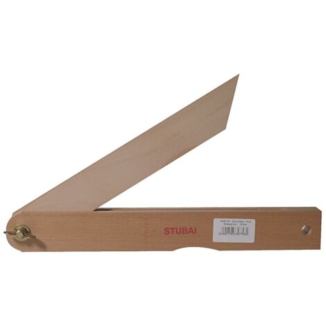 squadra regolabile Stubai bevel square legno 300 mm