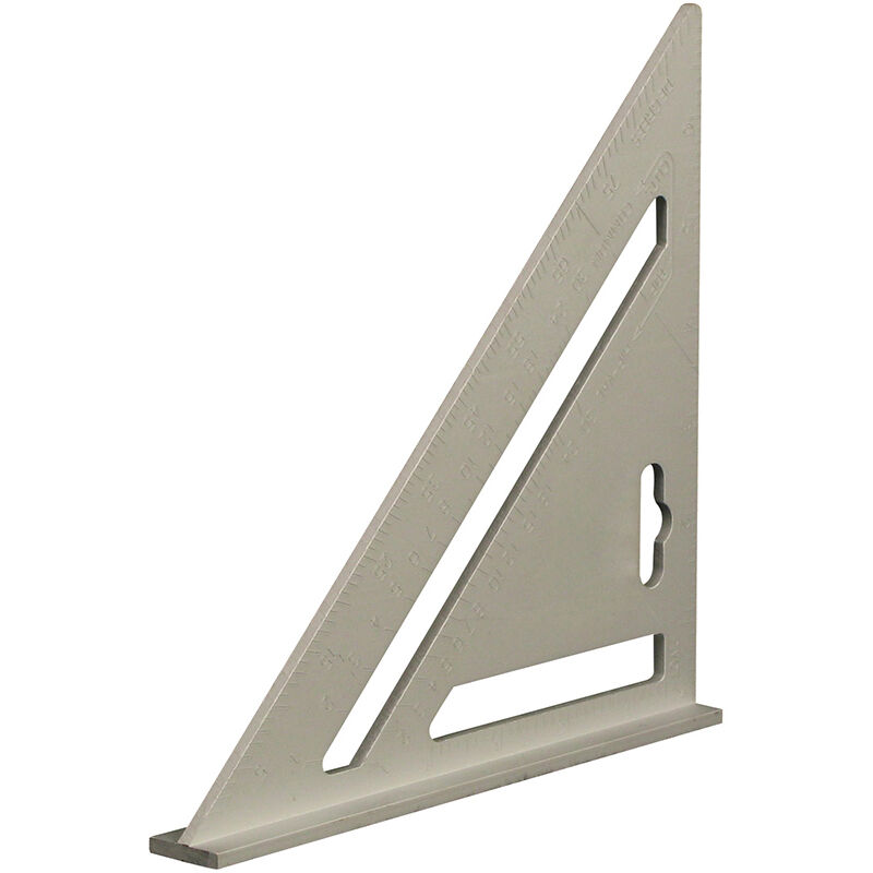 Image of Silverline - Squadra a triangolo ad alta resistenza alluminio 185 mm