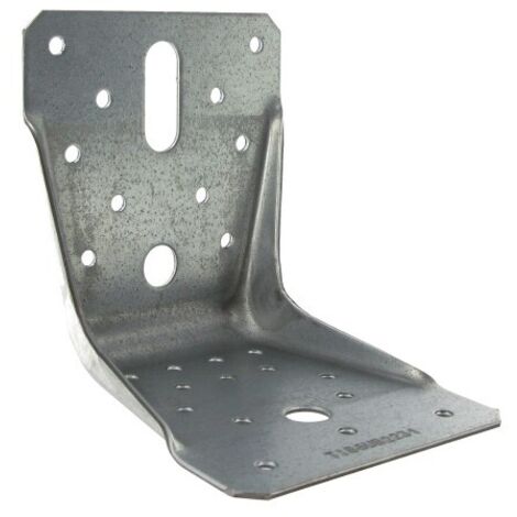 Piastra Angolare 135° In Acciaio Zincato L 90 X Sp 2.5 X H 65 Mm - Foto 2