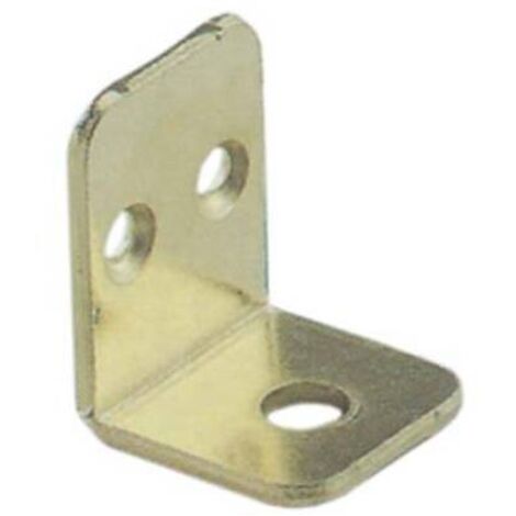 SQUADRETTA DI FISSAGGIO ARMADIO 22X28X21 MM OTT 100 PZ