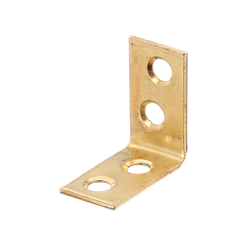 Alberts - squadretta ad angolo 40X40X15MM ottone