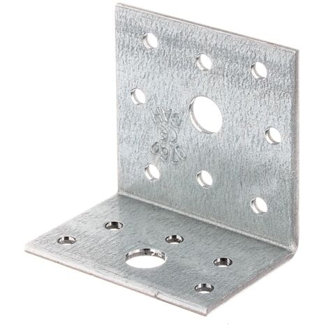 Squadretta giunzione angolare 40X60X60X2,5mm Zincata