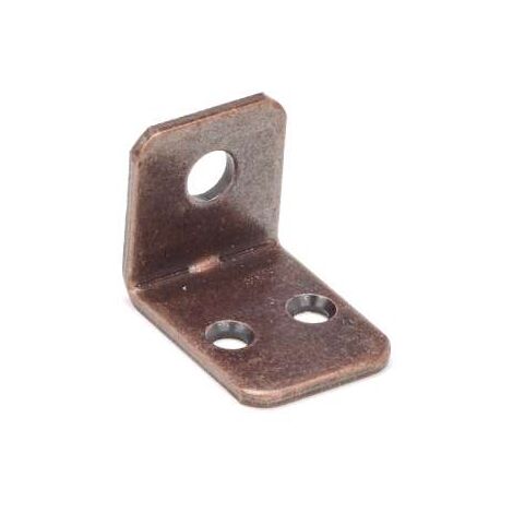 Squadretta Leggera Bronzata Mm.20X28