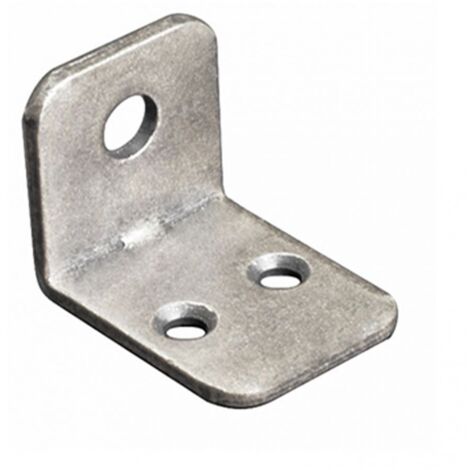 Squadretta per armadi zincata 22 x 28 x 21 spessore 2 mm. - 4 pz.