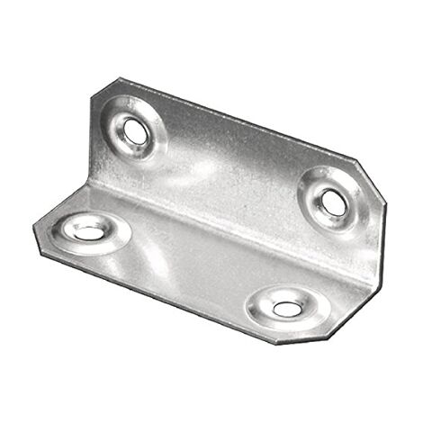 Squadrette d'assemblaggio leggere 50x20x20 mm cf da 10 pz