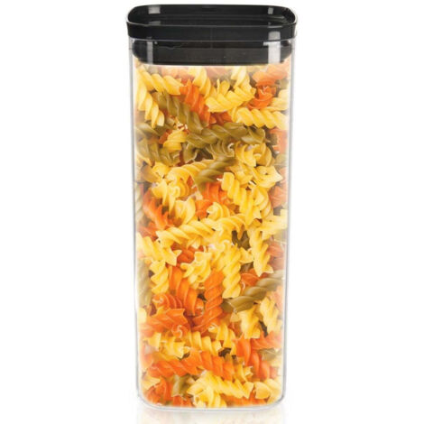 Square 14l container with silicone gasket for pasta