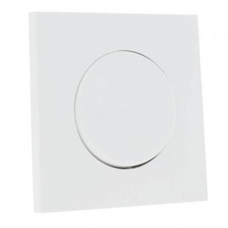 SQUARE BP + voyant + plaque + griffes BLC EUR'OHM 91180301