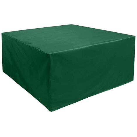 main image of "Square Coffee Table Cover in Green"