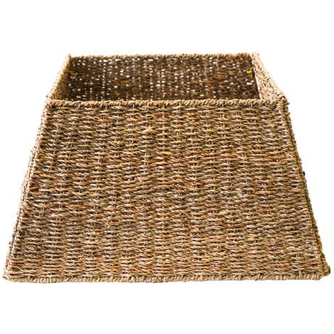 Square Foldable Tree Skirt - Seagrass - L60 x W60 x H26 cm - Natural