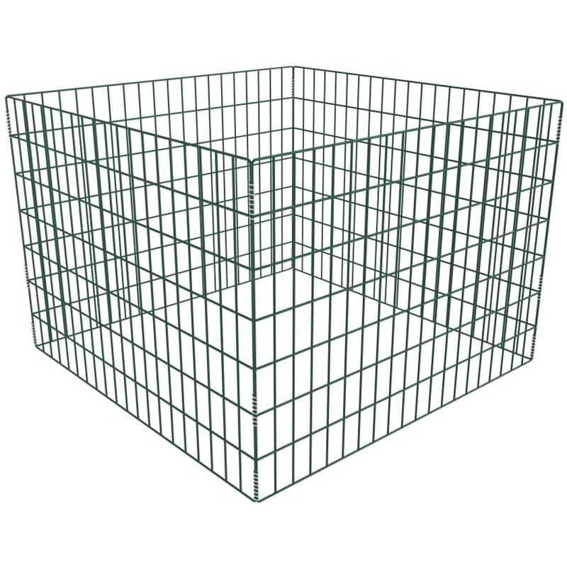 Vidaxl - Square Mesh Garden Composter 100 x 100 x 70 cm