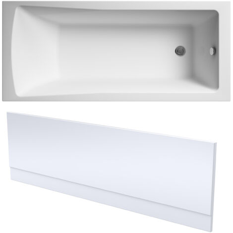 Square Single Ended 1700x700 with Front Bath Panel & Leg Set