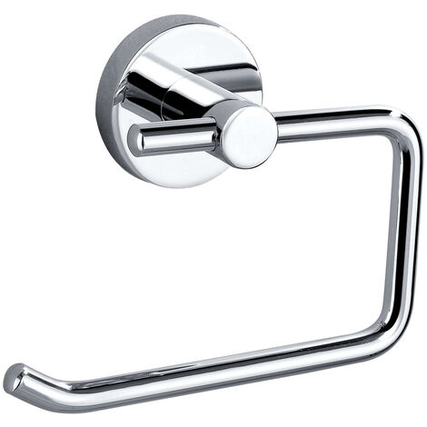 Square Toilet Roll Holder Chrome