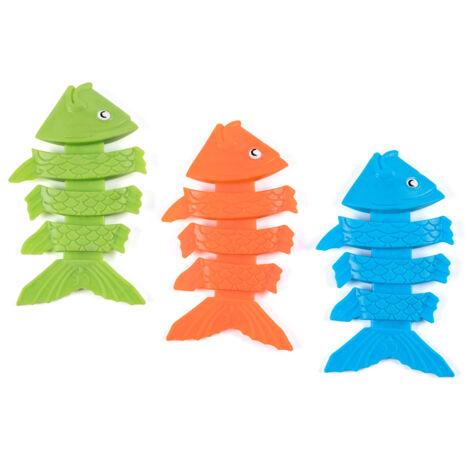 Squiggle Wiggle™ Tauchfische-Set ab 3 Jahren, 3er-Set