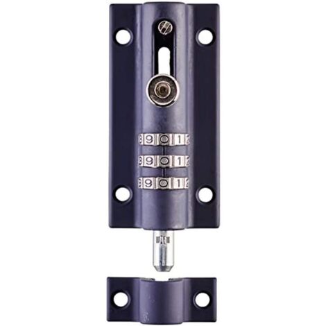 Squire COMBI 3 CombiBolt 3 Re-Codable Locking Bolt Black 92mm HSQCOMBI3
