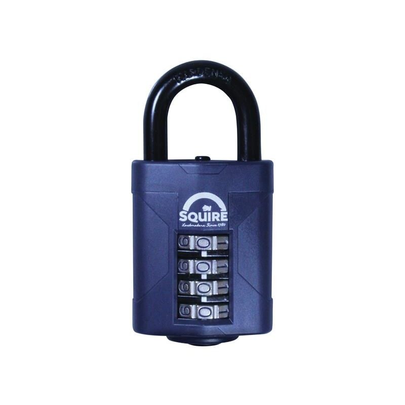 Squire - CP50BX CP50 Combination Padlock 4-Wheel 50mm Boxed HSQCP50BX