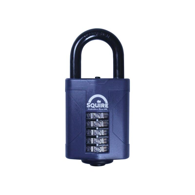 CP60BX CP60 Combination Padlock 5-Wheel 60mm Boxed HSQCP60BX - Squire