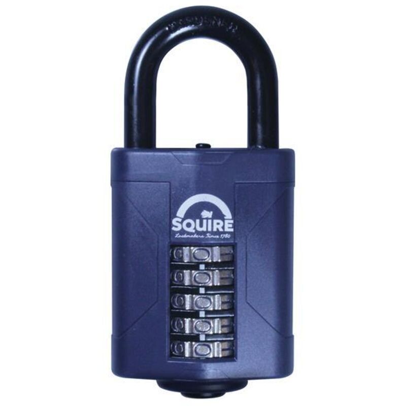 Squire - CP60BX CP60 Combination Padlock 5-Wheel 60mm Boxed HSQCP60BX