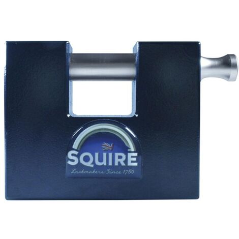 Squire WS75SBX WS75S Stronghold Container Block Lock 80mm Boxed HSQWS75SBX