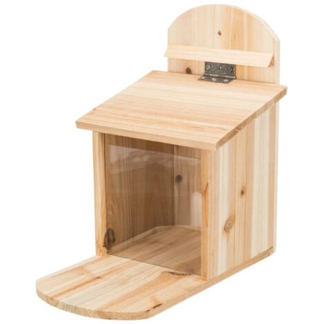 Squirrel Feeding Station 20x30x30 cm Pine Wood TRIXIE