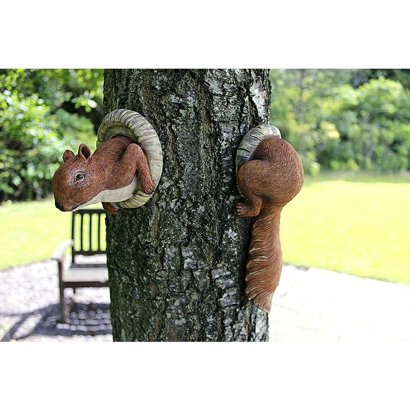 Garden Mile - Squirrel Tree Peeker