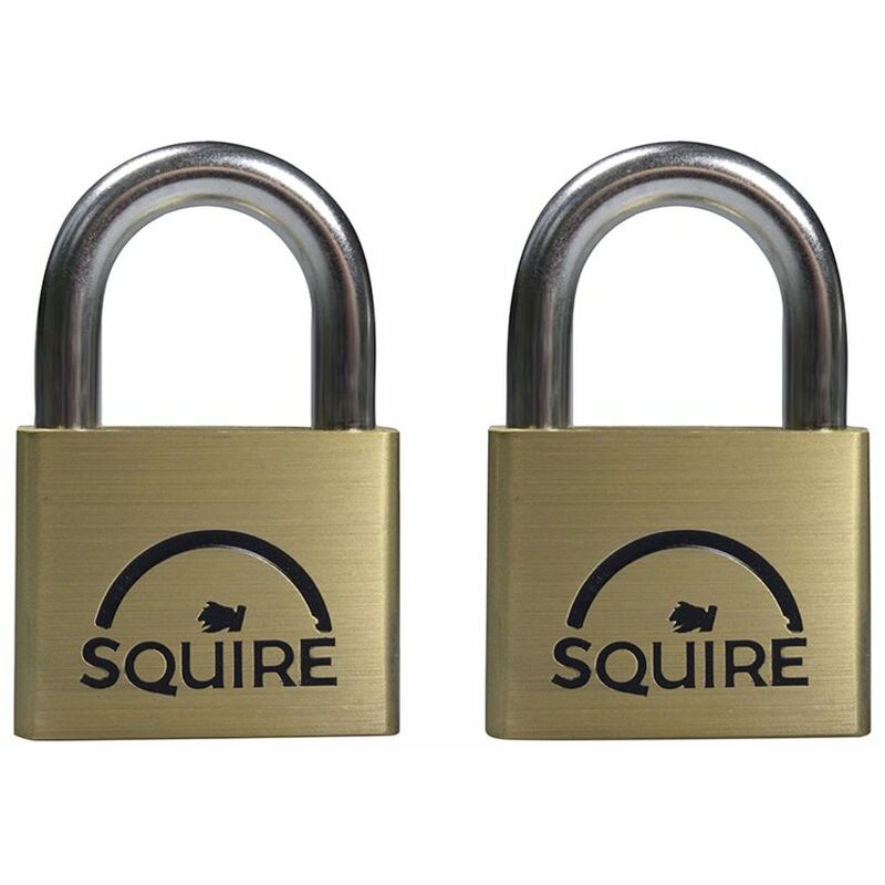 Squire - LN4KA Lion Brass Key Padlock - 39.5mm