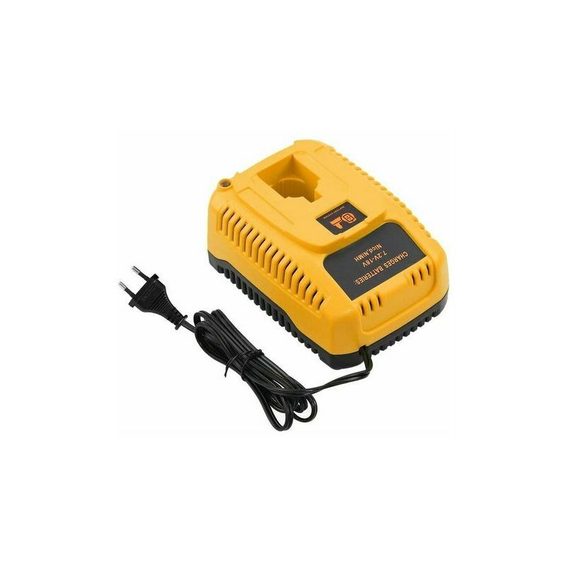 BSR - tonchean Chargeur pour électroportatif,SR DC9310 Chargeur de rechange pour batteries Dewalt Ni-Cd et Ni-Mh 7,2 V-18 v DC9096 DC9098 DC9099