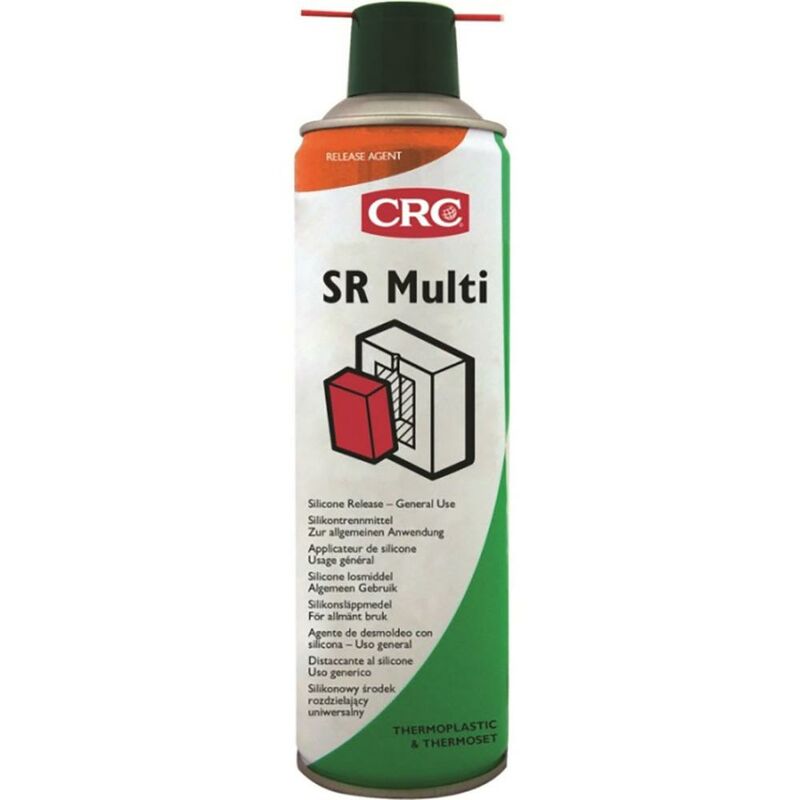 CRC - Sr Multi 500 Ml Huile de silicone Huile de d�moulage pour plastique et caoutchouc