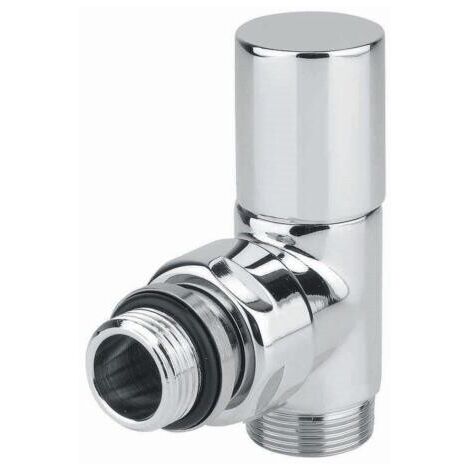 SR Valvola Termostatica E Detentore Cromo 1/2"