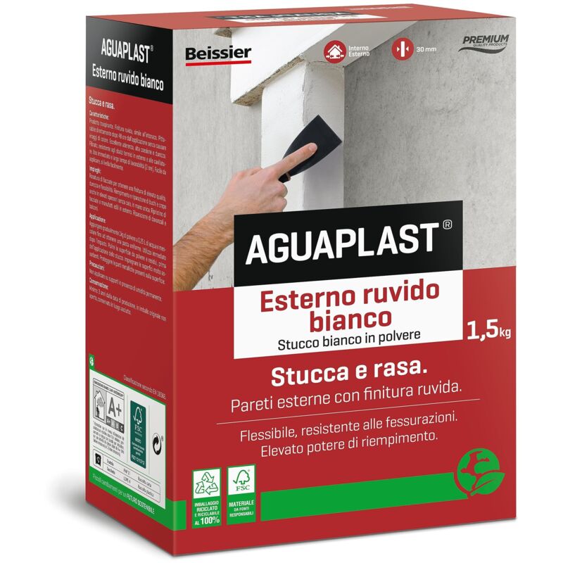 Stucco Sr5 Ruvido Bianco Kg. 1,5
