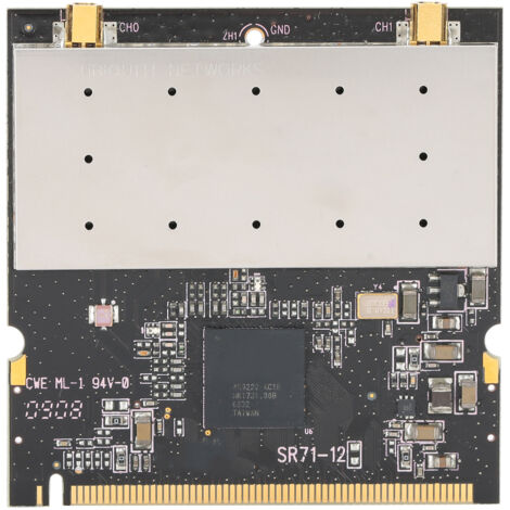 SR71-12 AR9220 Drahtlosnetzwerkkarte, 2,4 GHz 500 mW Funkmodul, Mini-PCI-Elektronikadapter