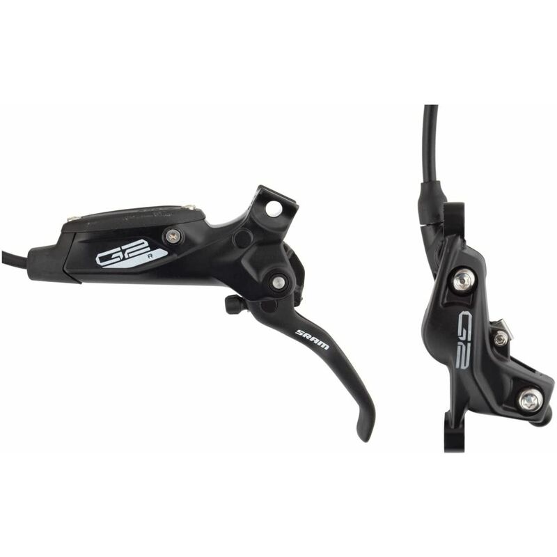 Sram - brake G2 r (reach) aluminum lever rear 2000MM hose (rotor/bracket sold separately) A2: diffusion black anodized 2000MM DBS8177001