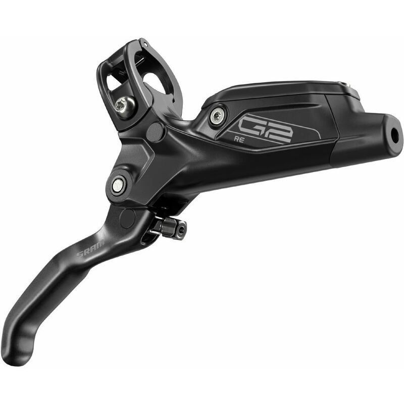 Sram - disc brake G2 re (reach - e-mtb) guide aluminum lever code 4PISTON caliper gloss black rear 1800MM hose (rotor/bracket sold SEPARATELY)A2: