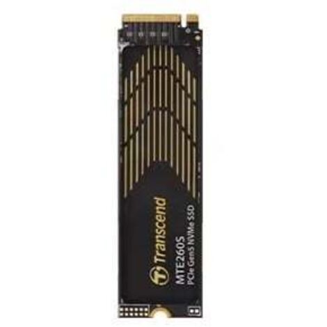SSD 1TB Transcend MTE260S M.2 PCIe 5.0 x4 Nero/Oro [TS1TMTE260S]