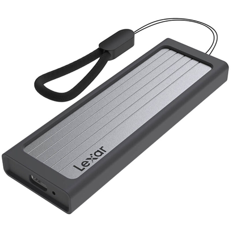 Lexar - Disque ssd externe E6 1 To Noir - Noir