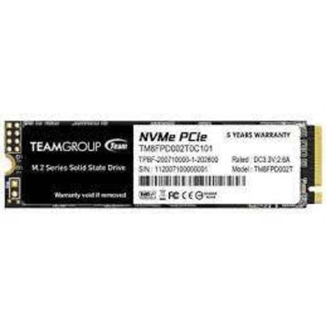 SSD Team Group MP33 PRO da 2 TB M.2 2280 PCIe NVMe Gen3 x4 (3500/3000 MB/s)