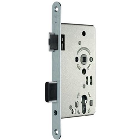 SACHSISCHE SCHLOSSFABRIK SSF Einsteckschloss Nr. 24 Klasse 4 Flüsterfalle PZW Stulp rd. 20/55 72 08 RS ES